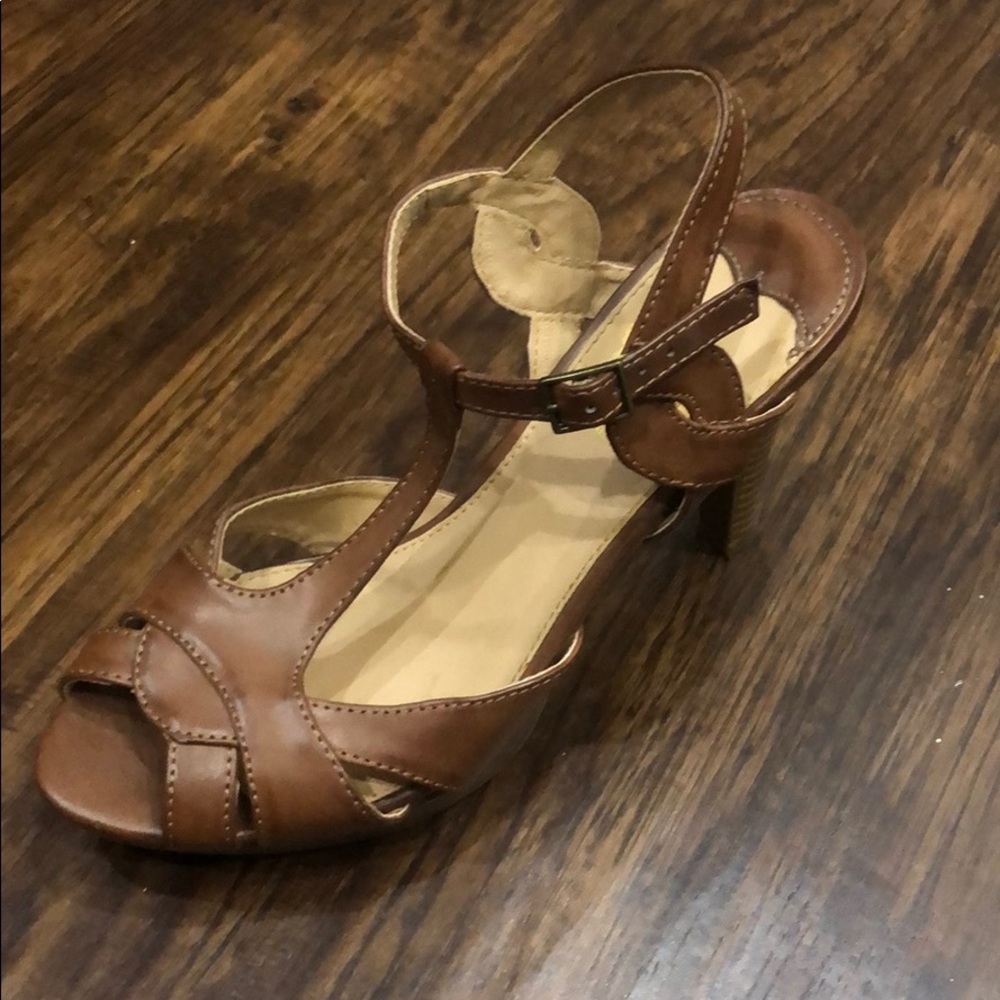 Brown heels